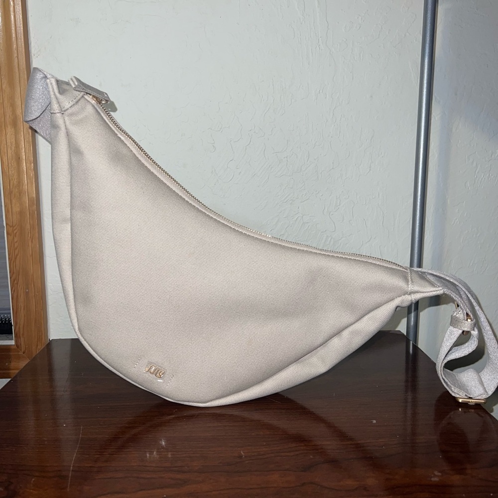 Gray Crossbody Bag